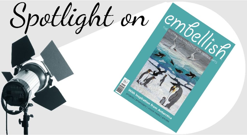 Artwear Publications Spotlight on Embellish issue 38